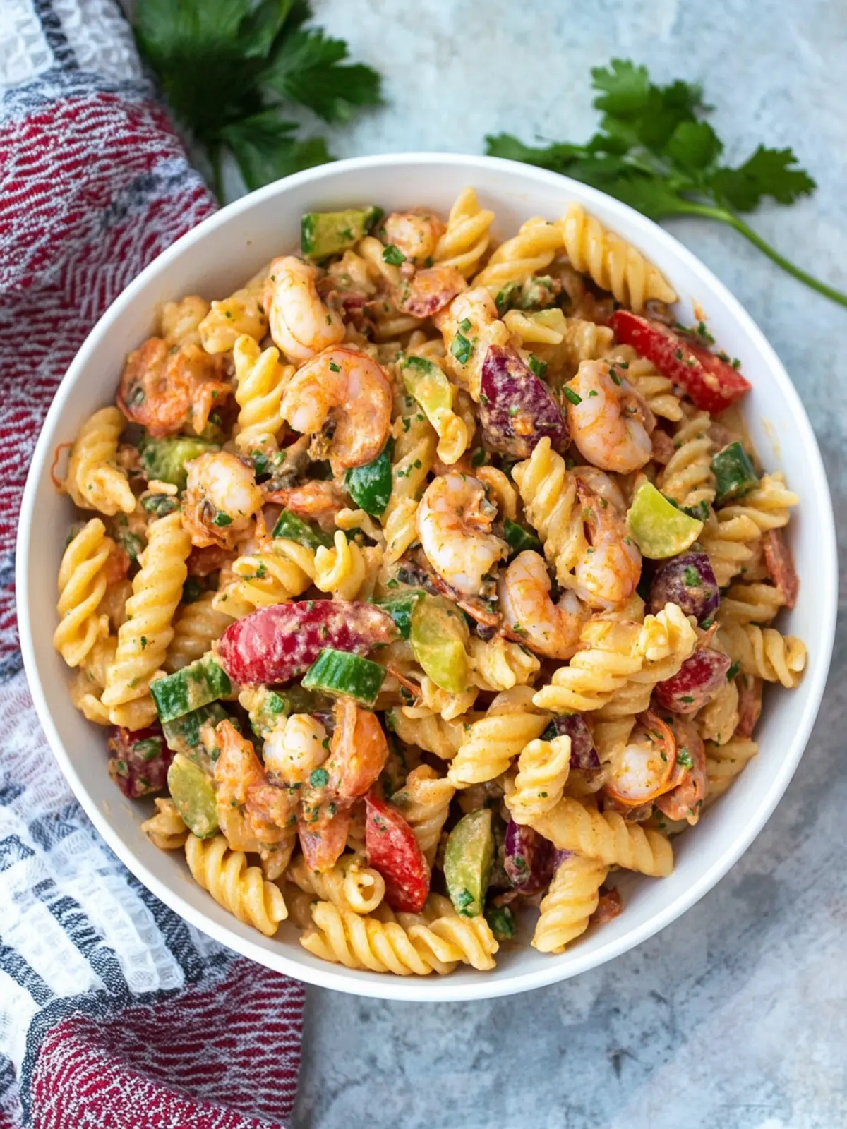 Delicious Crawfish Pasta Salad for Potlucks and Picnics 4 Crawfish Pasta Salad