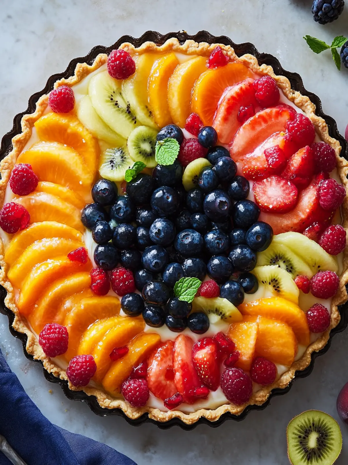 Irresistible Fruit Tart: Easy Summer Delight You Must Try 3 Fruit Tart
