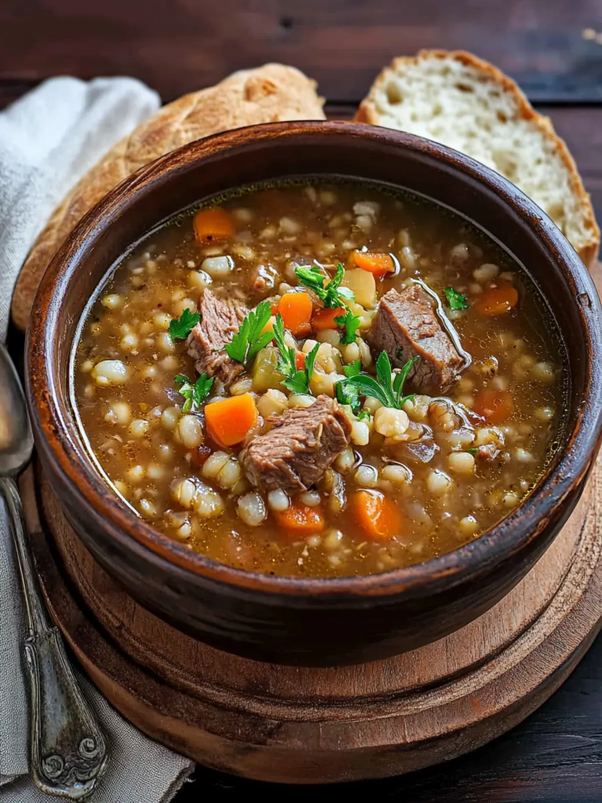 Comforting Beef Barley Soup for Chilly Days at Home 2 Beef Barley Soup