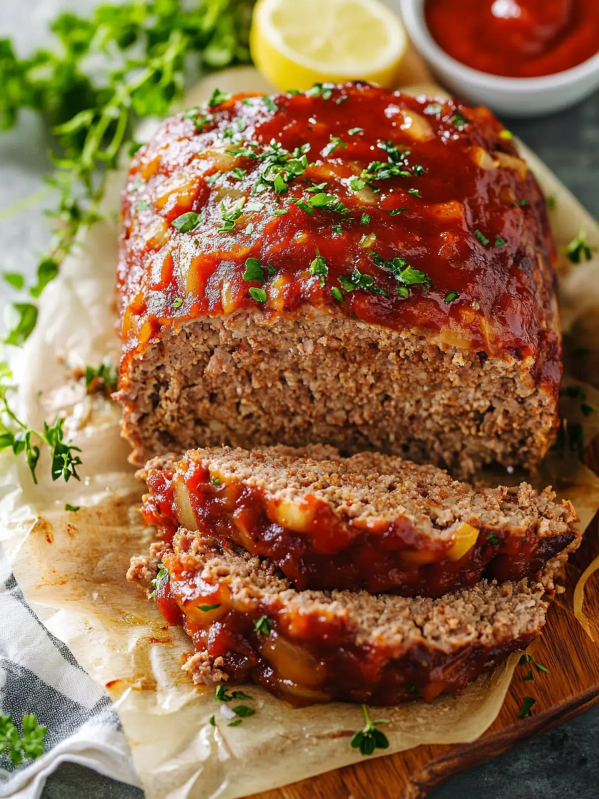 The Best Meatloaf Recipe with Sweet Tangy Glaze You'll Love 3 The Best Meatloaf Recipe