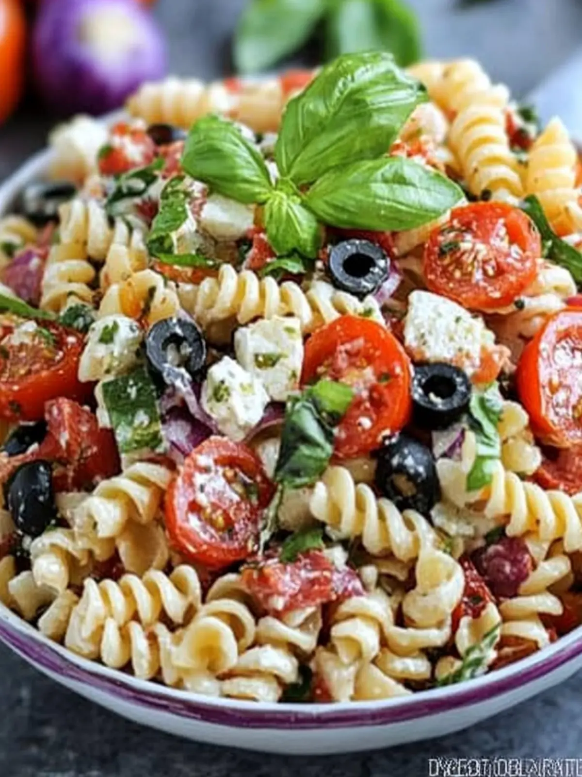 Deliciously Refreshing Pizza Pasta Salad for Your Summer BBQ 4 Pizza Pasta Salad