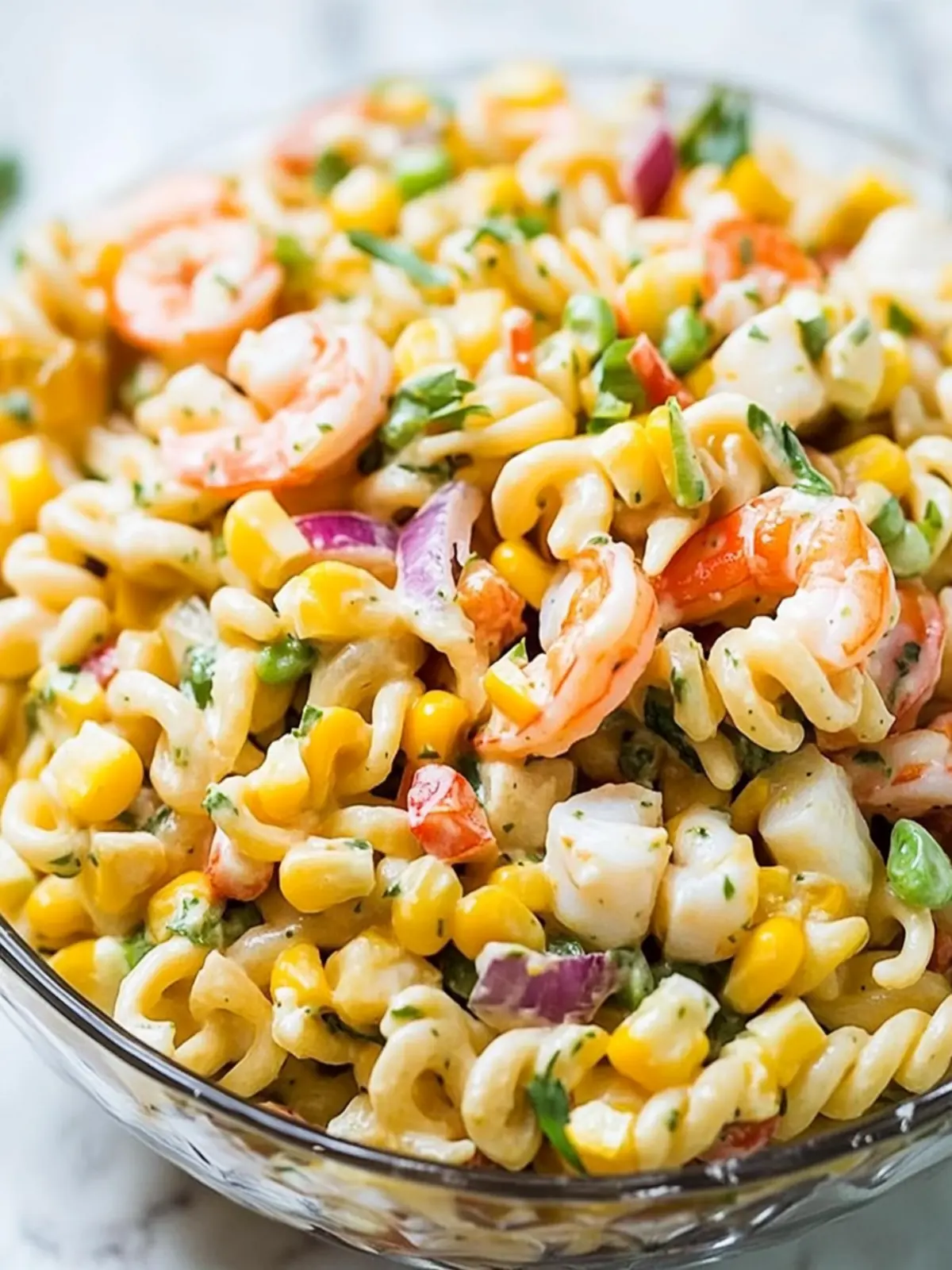 Corn and Seafood Pasta Salad Recipe: Your New Potluck Favorite 4 Corn and Seafood Pasta Salad Recipe