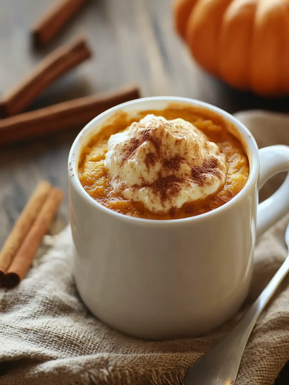 Pumpkin Cinnamon Cottage Cheese Mug Cake Quick Protein-Packed Joy 3 Pumpkin Cinnamon Cottage Cheese Mug Cake Quick & Protein-Packed Treat