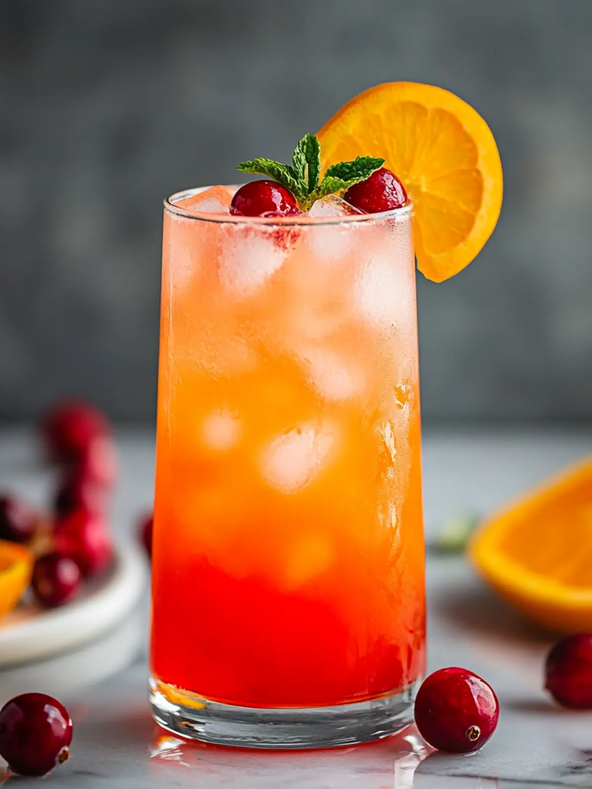 Cranberry Sunrise Mocktail: Your Must-Try Summer Refreshment 3 Cranberry Sunrise Mocktail