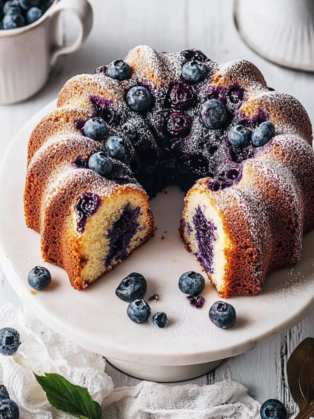 Moist Blueberry Coffee Cake with Cinnamon Crumble Delight 5 Blueberry Coffee Cake
