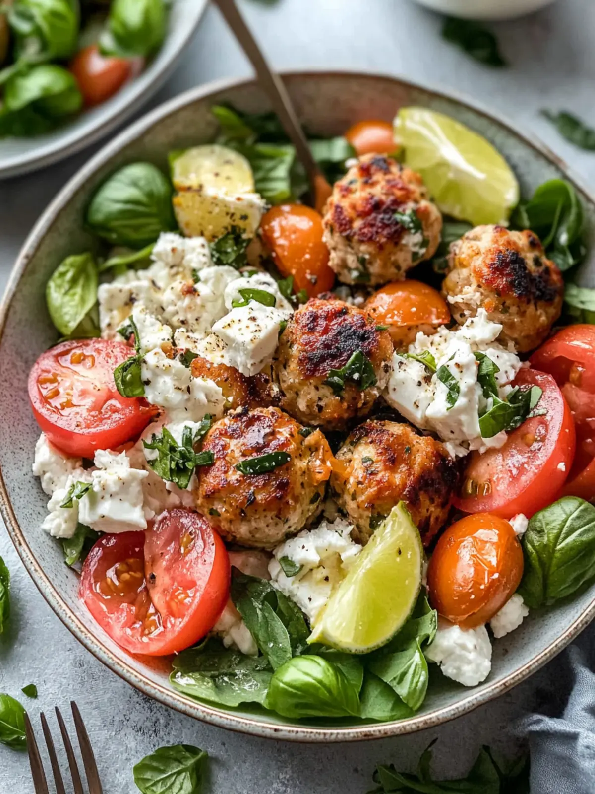 Savory Greek Chicken Meatballs: A Flavorful Home Cooked Treat 4 Greek Chicken Meatballs