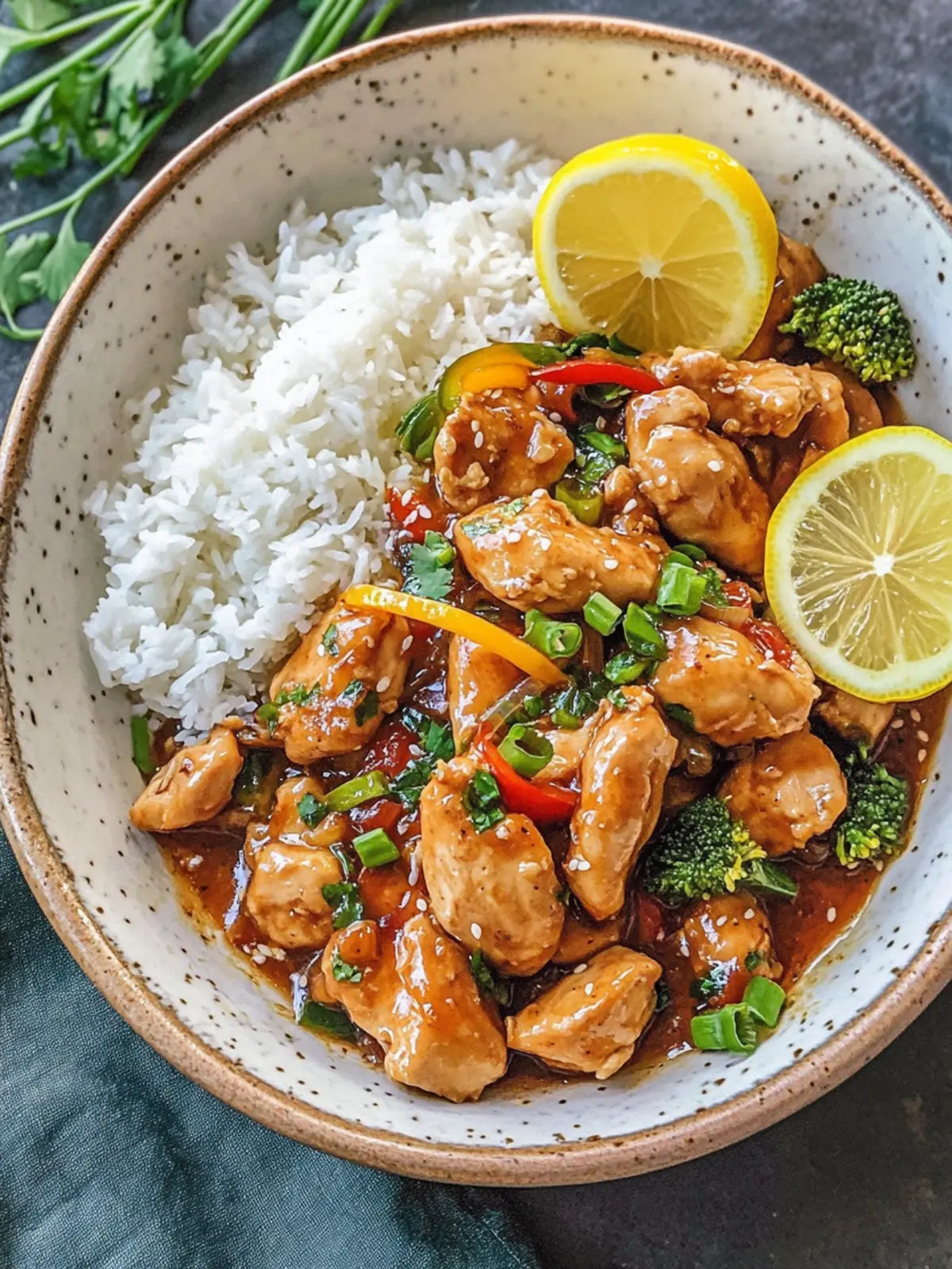 Zesty Spicy Chicken Stir Fry with Lemon in Just 30 Minutes 3 Spicy Chicken Stir Fry with Lemon