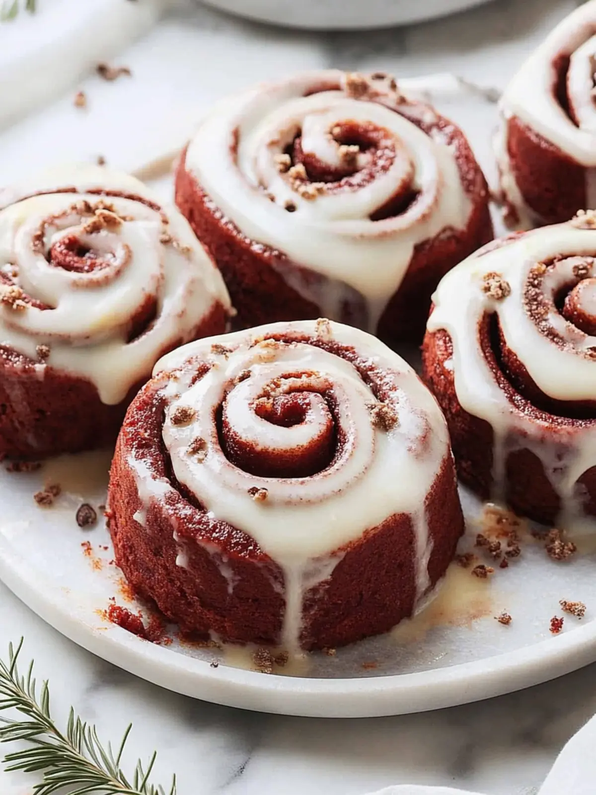 Irresistibly Soft Red Velvet Cinnamon Rolls to Indulge In 4 Red Velvet Cinnamon Rolls