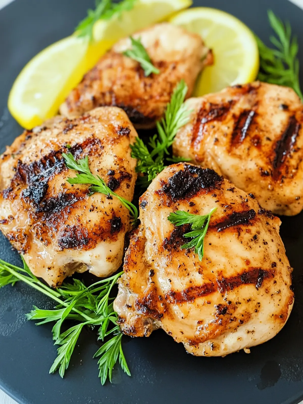 Sweet and Spicy Grilled Boneless Skinless Chicken Thighs Recipe 3 Grilled Boneless Skinless Chicken Thighs