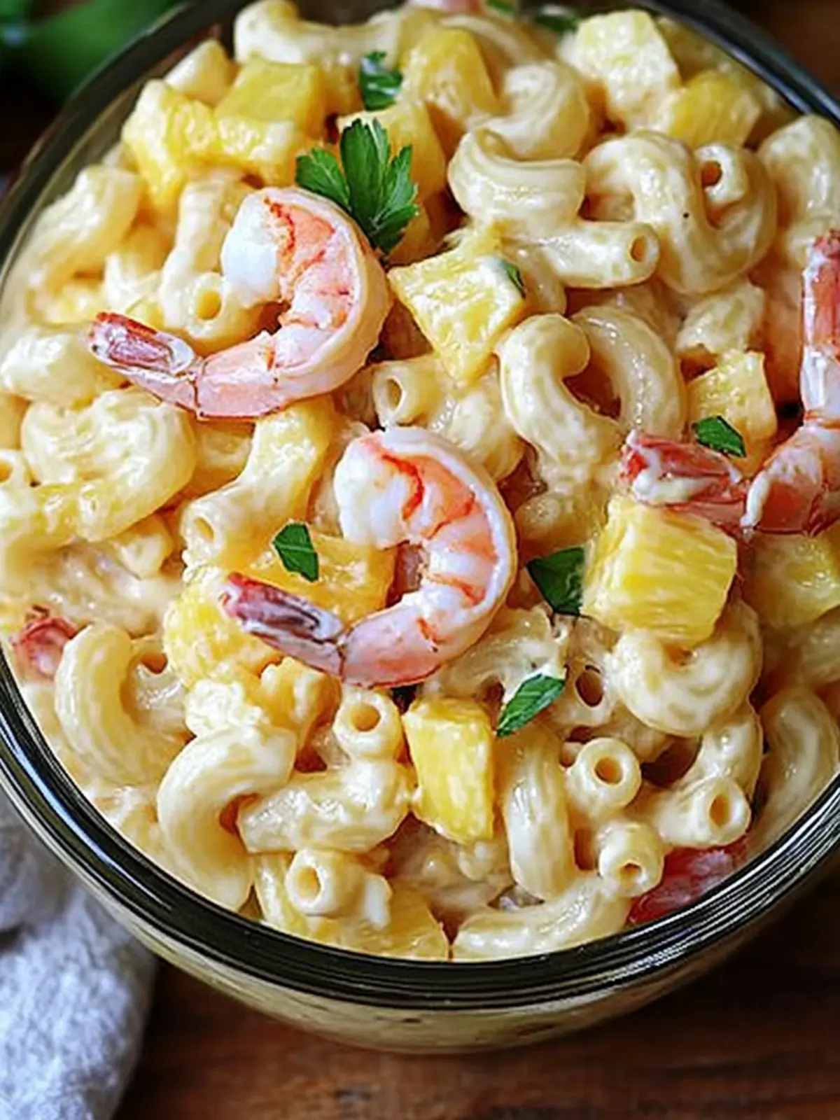 Pineapple Shrimp Macaroni Salad: A Tropical Taste Adventure 4 Pineapple Shrimp Macaroni Salad