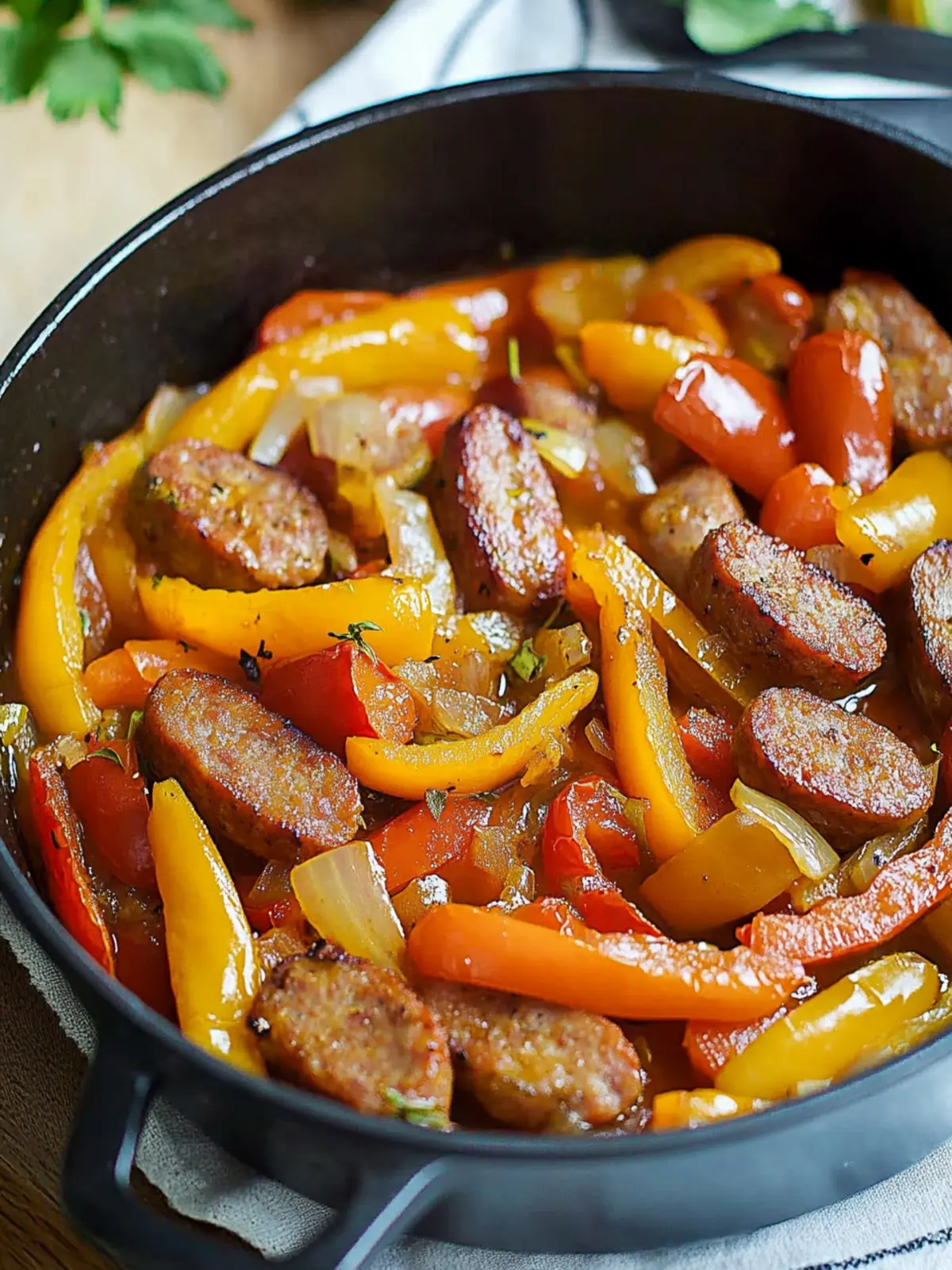 One Pot Sausage and Peppers: The Ultimate Weeknight Comfort Meal 5 One Pot Sausage and Peppers