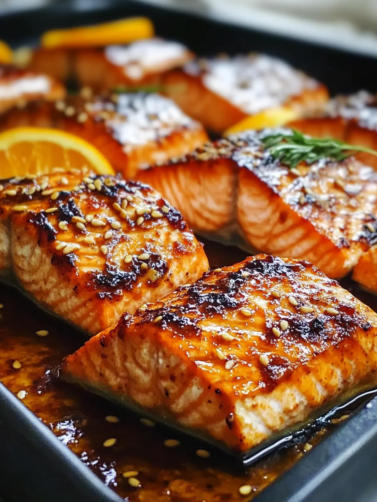 Orange Glazed Salmon: Skip Takeout for This Healthy Treat 3 Orange glazed salmon