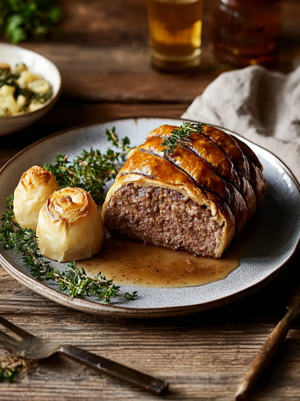 Mouthwatering Meatloaf Wellington: Comfort Food Reinvented 4 Meatloaf Wellington