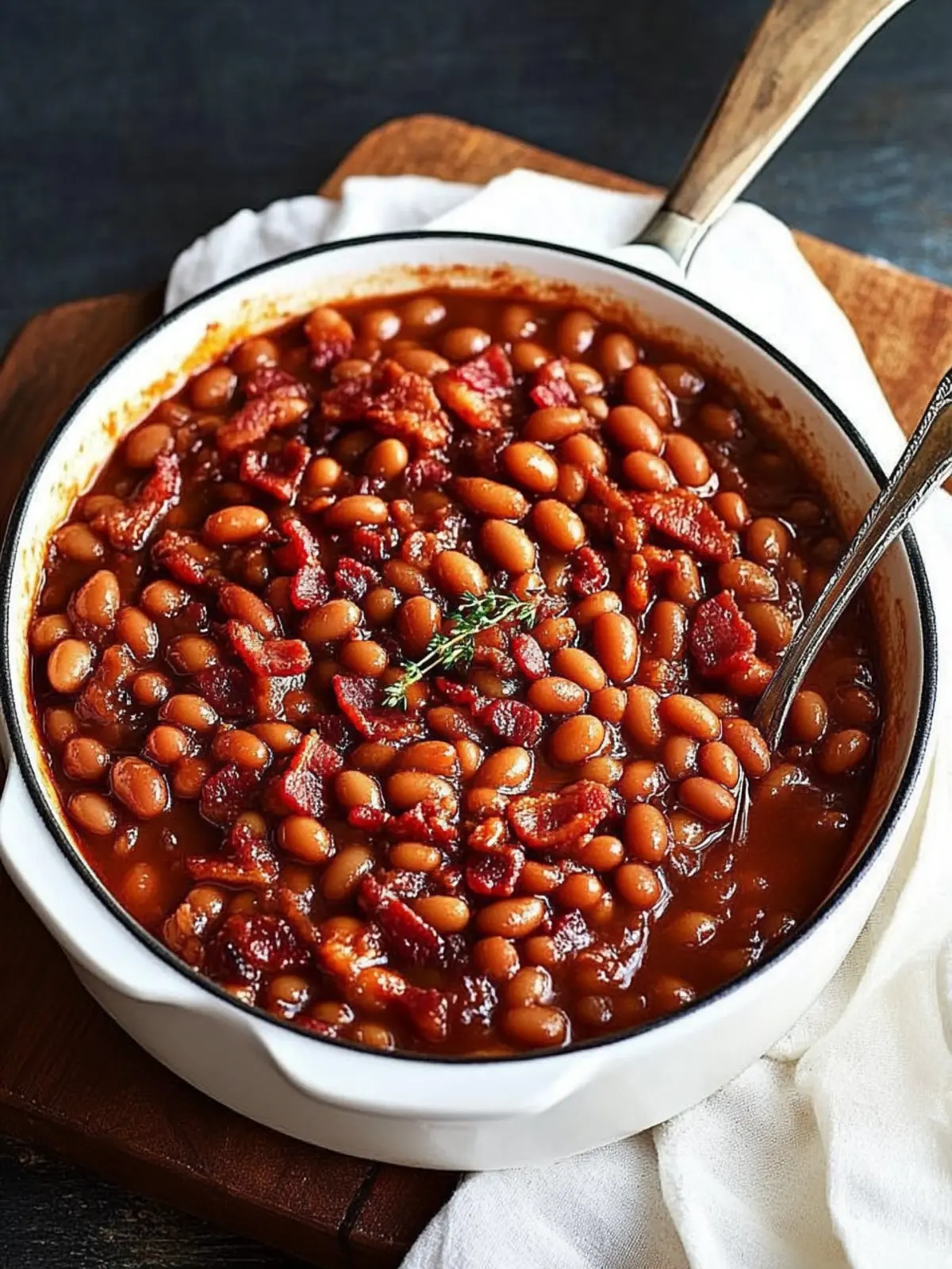Baked Beans with Bacon That Steal the Potluck Show! 5 Baked Beans with Bacon