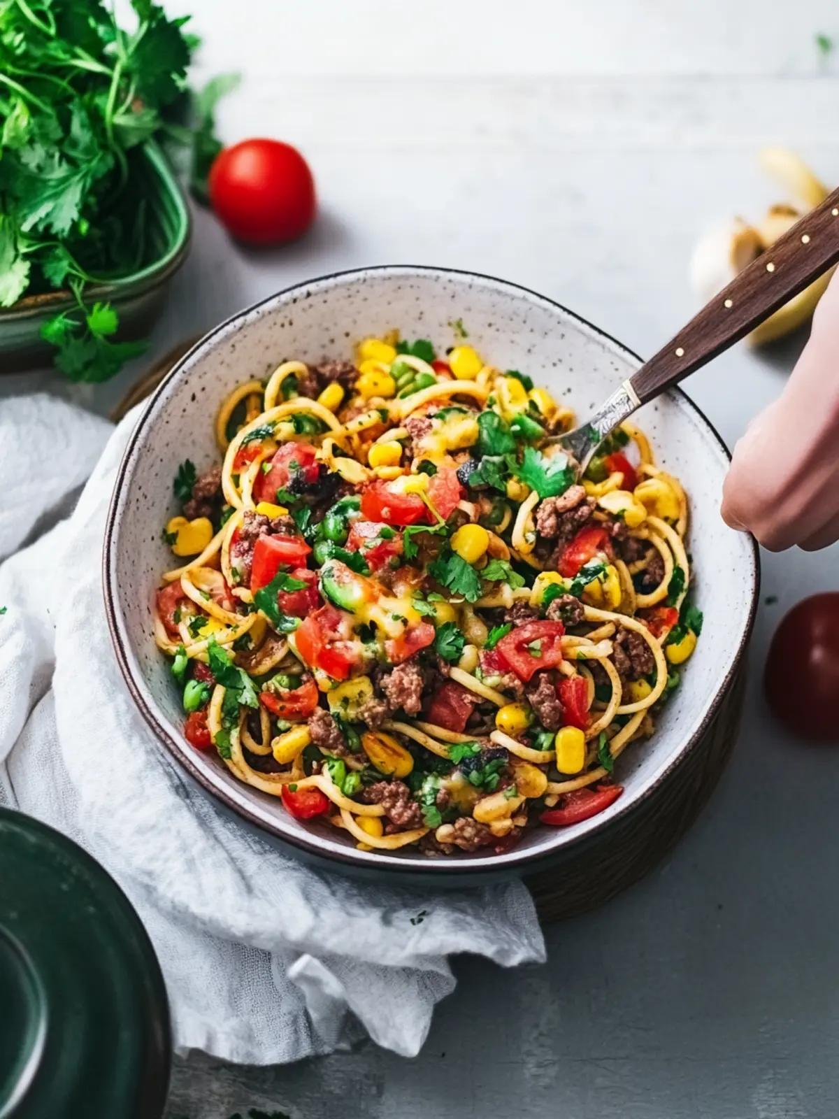 Savory Burrito Zoodles: Your Low-Carb Flavor Escape 2 Burrito Zoodles