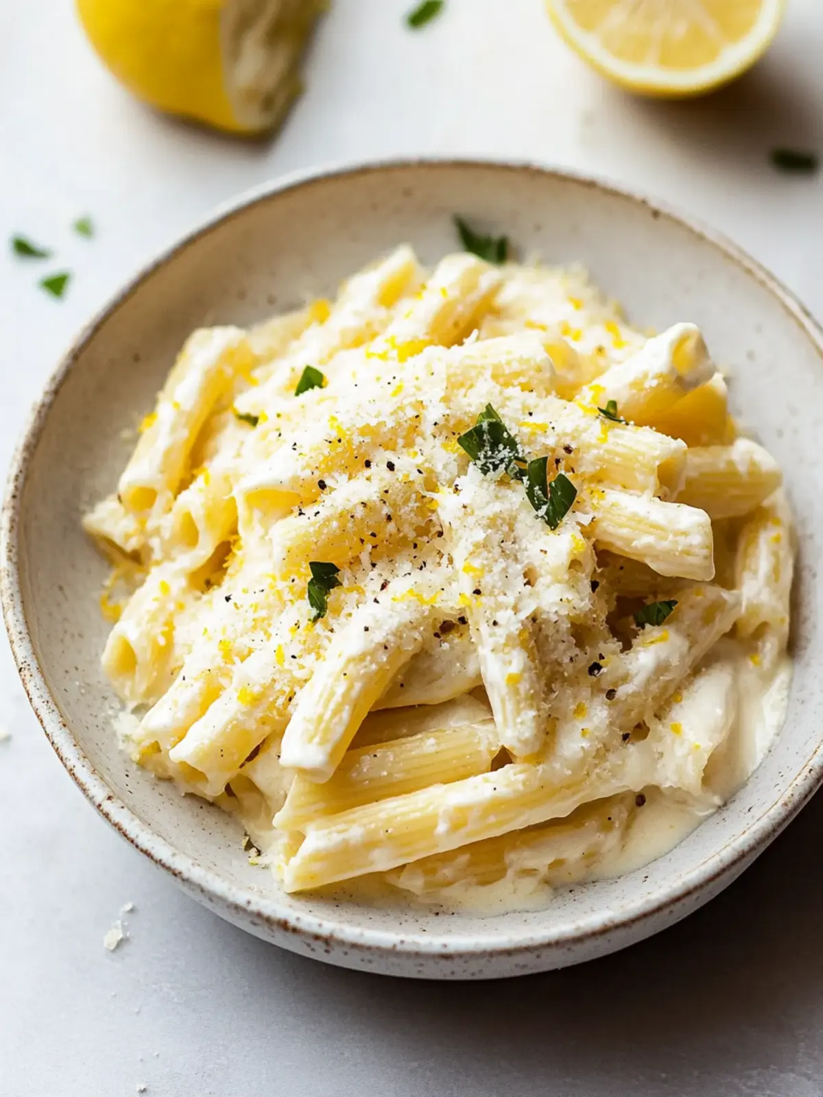 Indulge in Easy Creamy Lemon Pasta That's Ready in 20 Minutes! 5 Easy Creamy Lemon Pasta