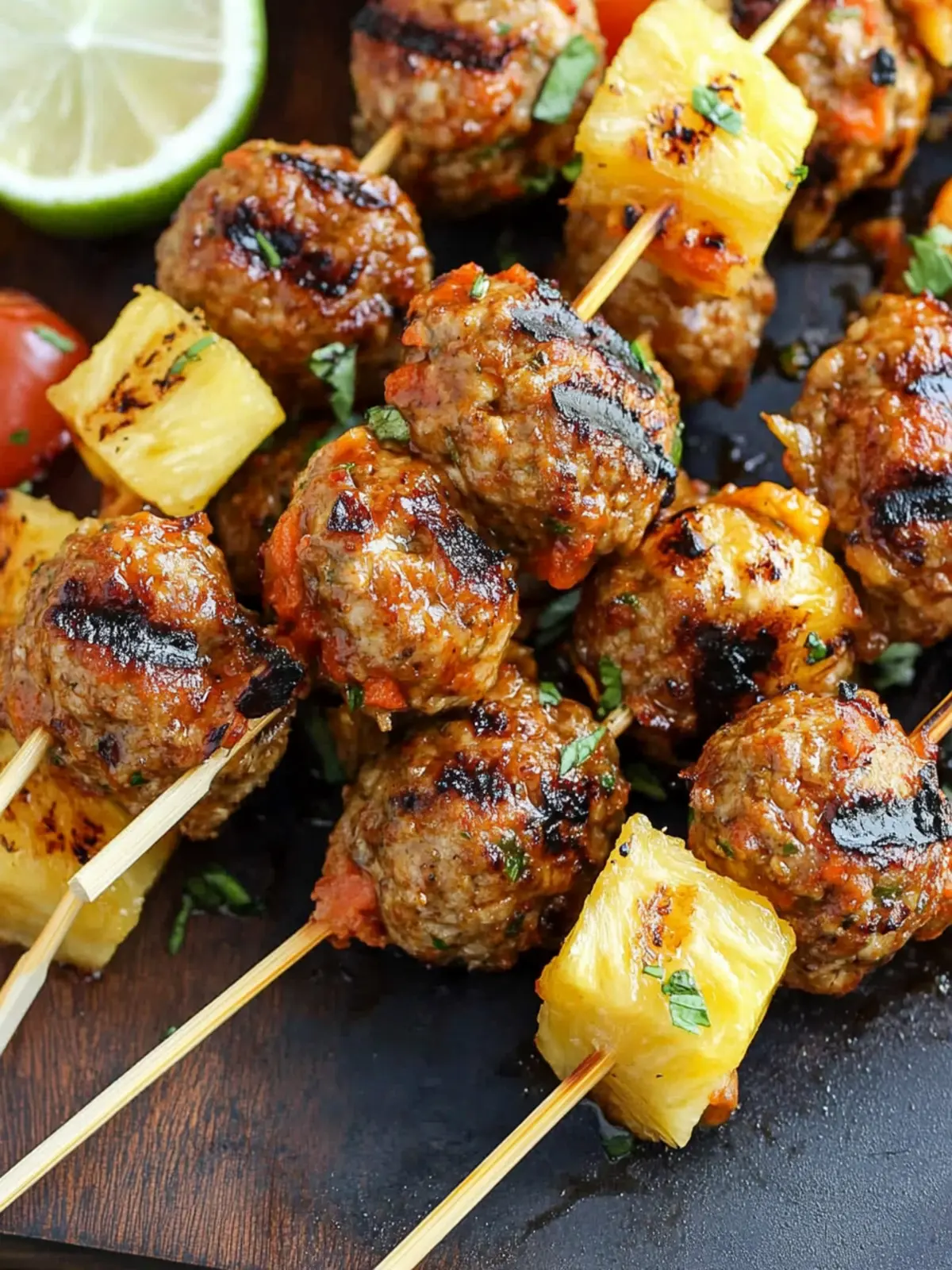Savor Summer with Easy Grilled Pineapple Meatball Skewers 5 Easy Grilled Pineapple Meatball Skewers