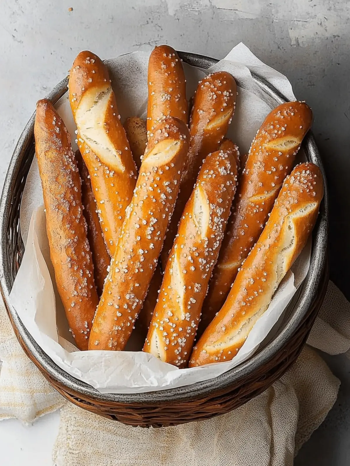 Delicious Homemade Pretzel Sticks – Fun Snack for Everyone 2 Pretzel Sticks