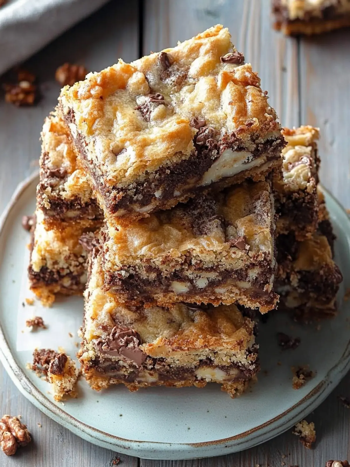 Irresistible Magic Brownie Bars with Butterscotch Bliss 3 Magic Brownie Bars