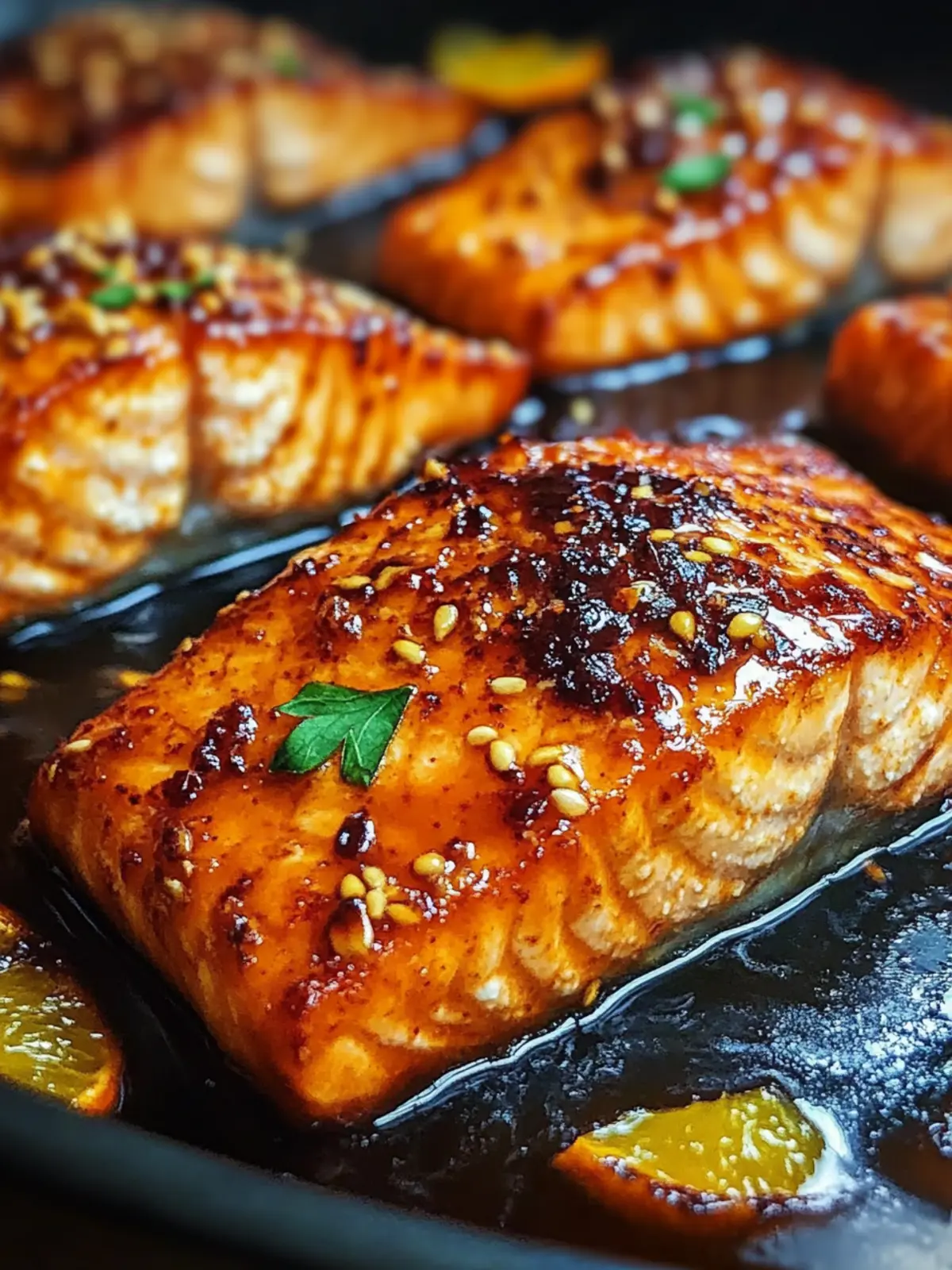 Orange Glazed Salmon: Skip Takeout for This Healthy Treat 5 Orange glazed salmon