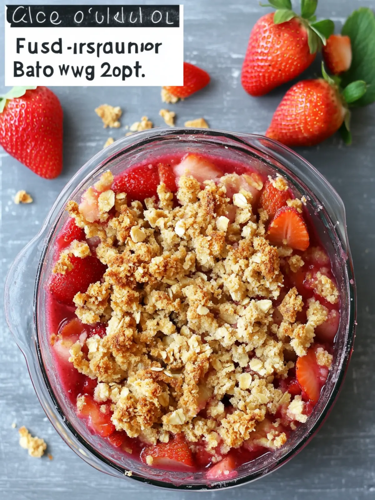 Mouthwatering Gluten Free Strawberry Rhubarb Crisp (Vegan) Delight 5 Gluten Free Strawberry Rhubarb Crisp (Vegan)