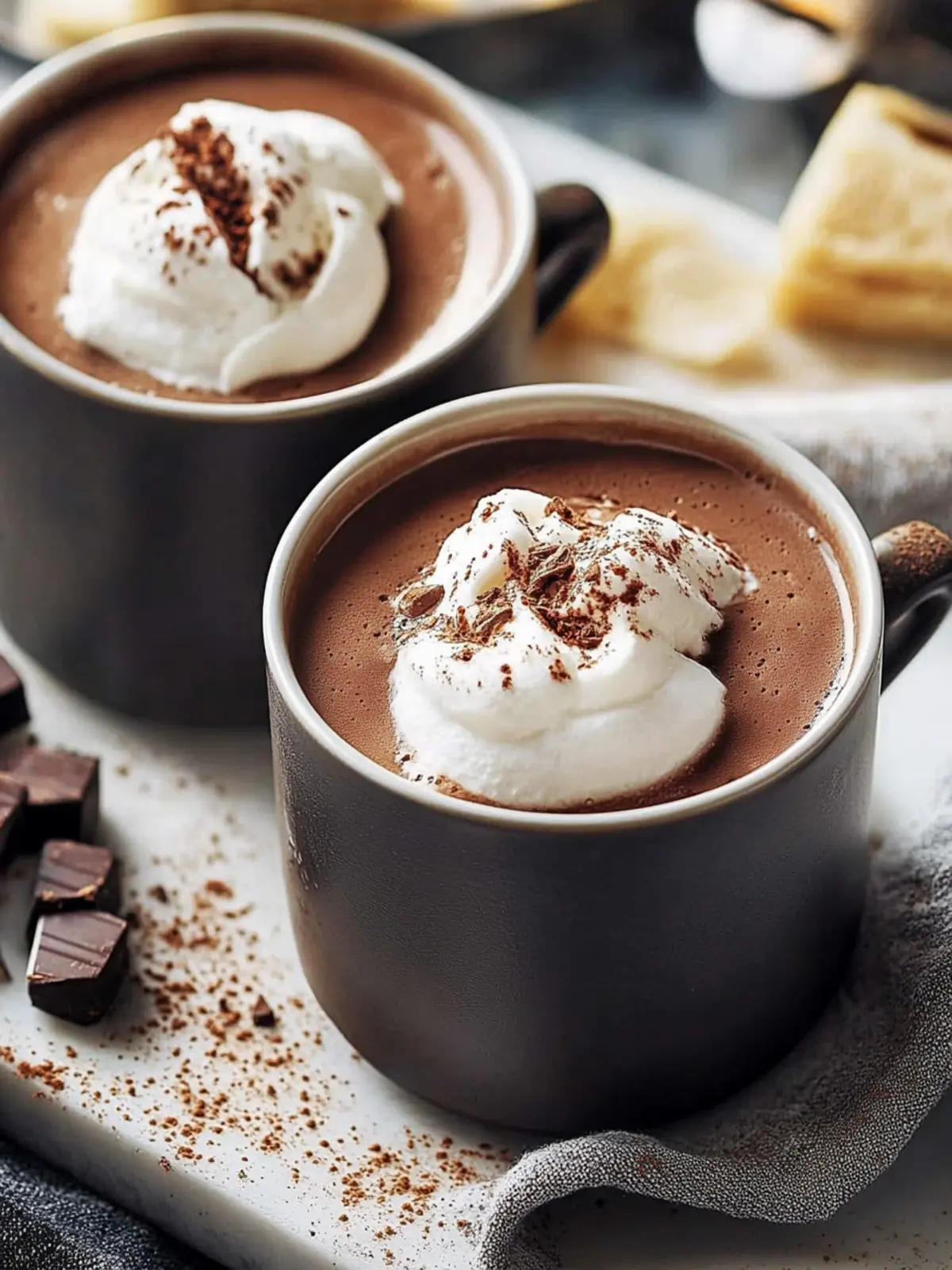 Decadent French Hot Chocolate: Your Cozy Cup Awaits 4 French Hot Chocolate