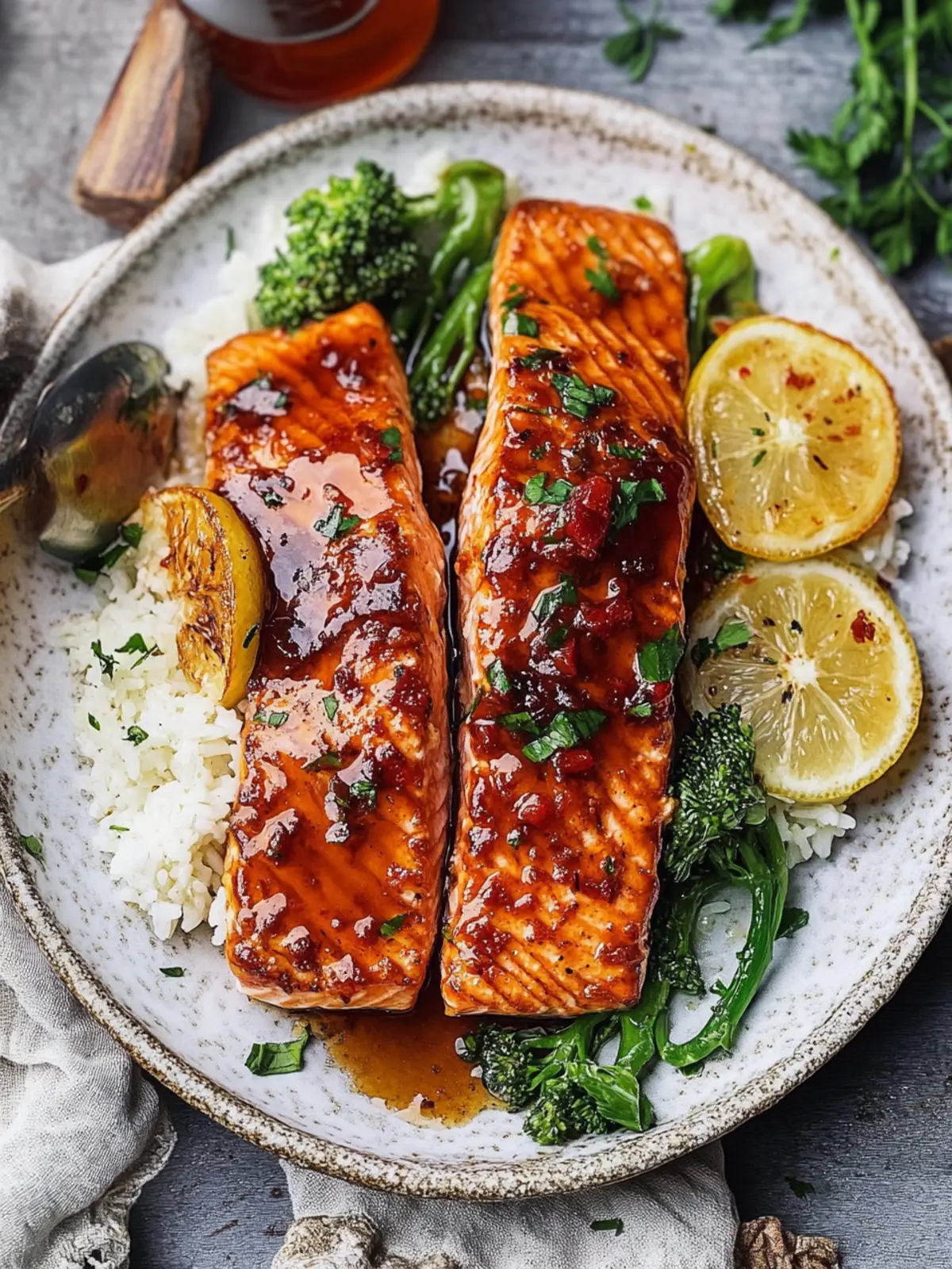 Spicy Hot Honey Salmon: Quick, Sweet, and Full of Flavor 3 Hot Honey Salmon