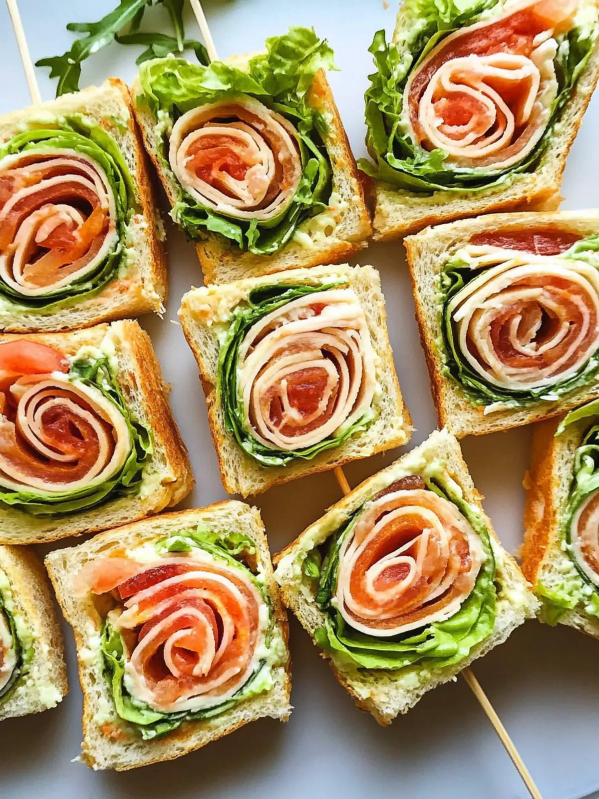 Savory Pinwheel Sandwiches: Quick, Tasty Rolls for Any Occasion 2 Pinwheel Sandwiches