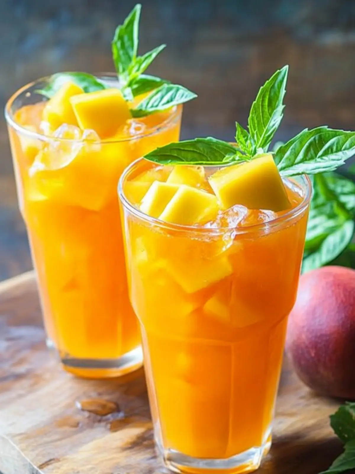 Easy Homemade Mango Iced Tea – Fresh & Fruity for Summer Sips 4 Easy Homemade Mango Iced Tea – Fresh & Fruity!