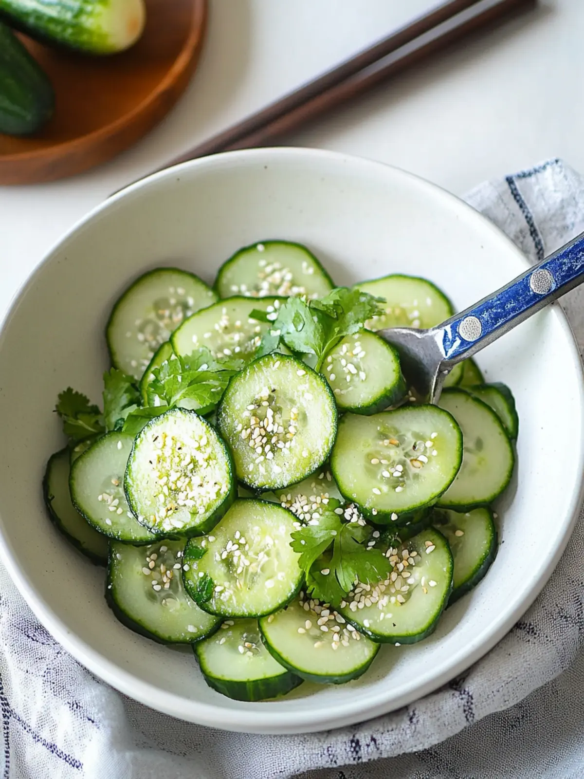 5-Minute Asian Cucumber Salad Recipe for Crisp Flavor Blast 4 5-minute Asian Cucumber Salad Recipe