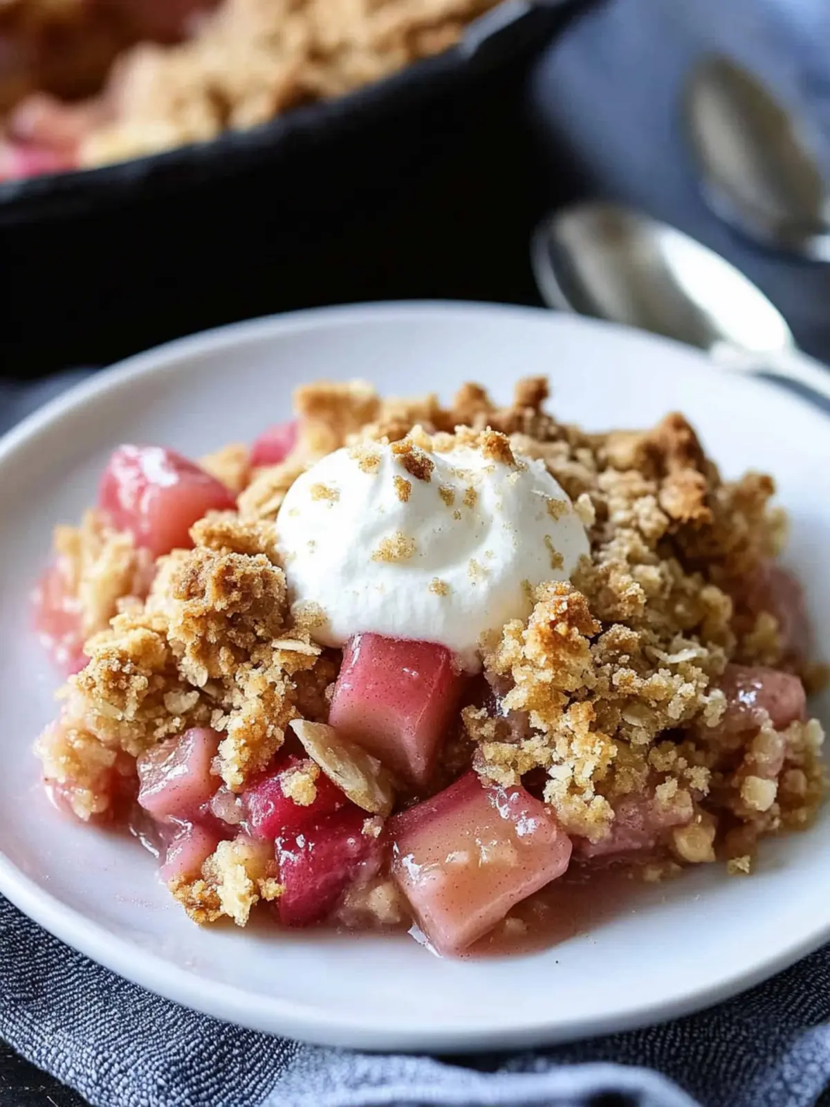 Delicious Rhubarb Crisp: A Comforting Family Favorite Recipe 2 Rhubarb Crisp