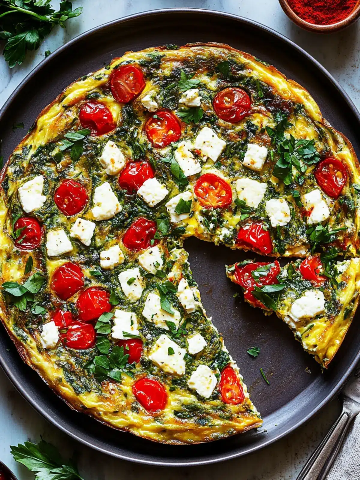 Baked Feta Frittata: Elevate Your Breakfast Game Today 5 Baked Feta Frittata