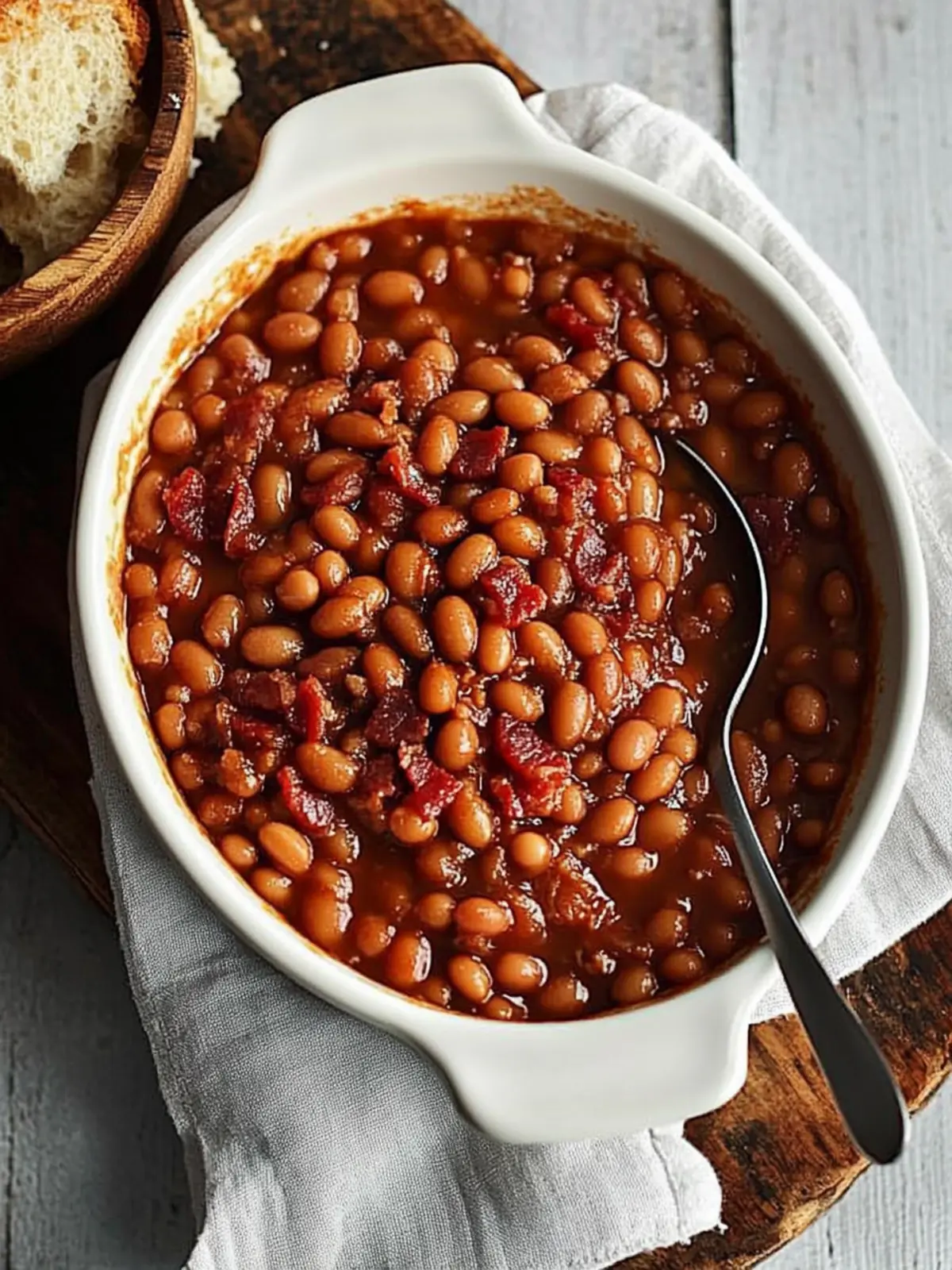 Baked Beans with Bacon That Steal the Potluck Show! 2 Baked Beans with Bacon