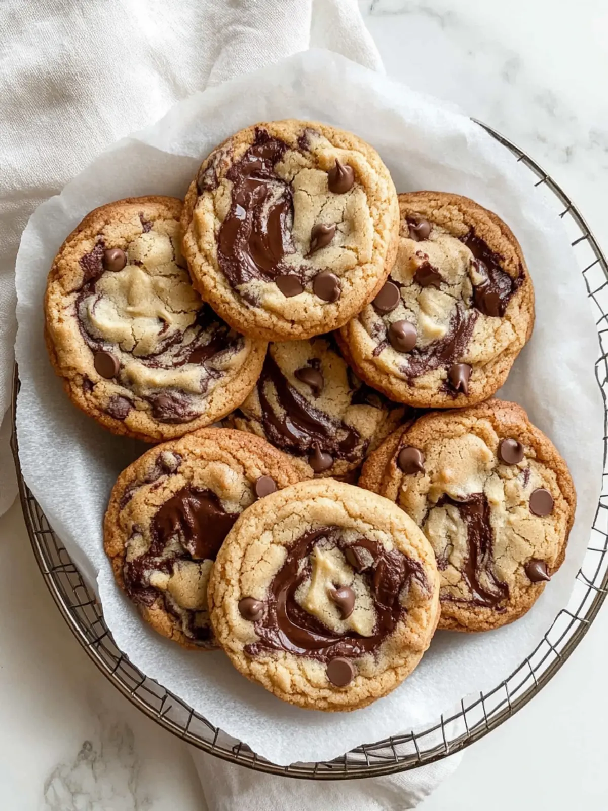 Decadent Peanut Butter Chocolate Swirl Cookies You'll Love 4 Peanut Butter Chocolate Swirl Cookies