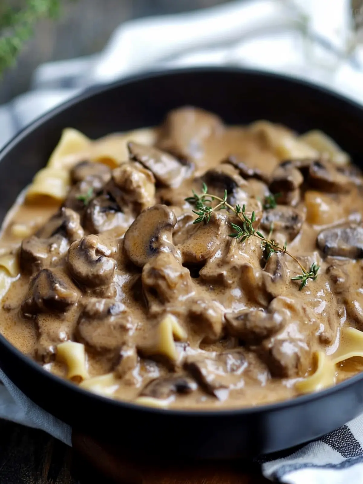 Creamy Russian Beef Stroganoff: Quick Comfort Food Delight 5 Russian Beef Stroganoff