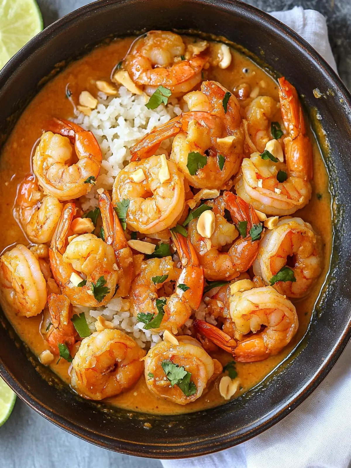 Savory Thai Peanut Shrimp Ready in Just 20 Minutes 3 Thai Peanut Shrimp