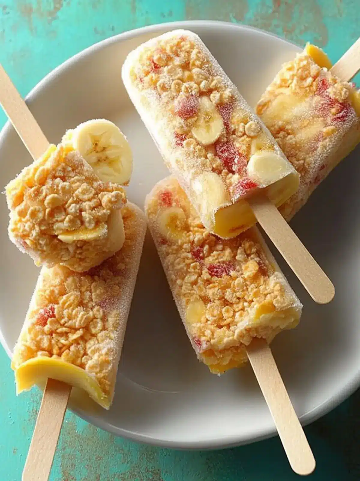 Frozen Banana Cereal Pops: The Ultimate Fun & Healthy Treat 5 Frozen Banana Cereal Pops