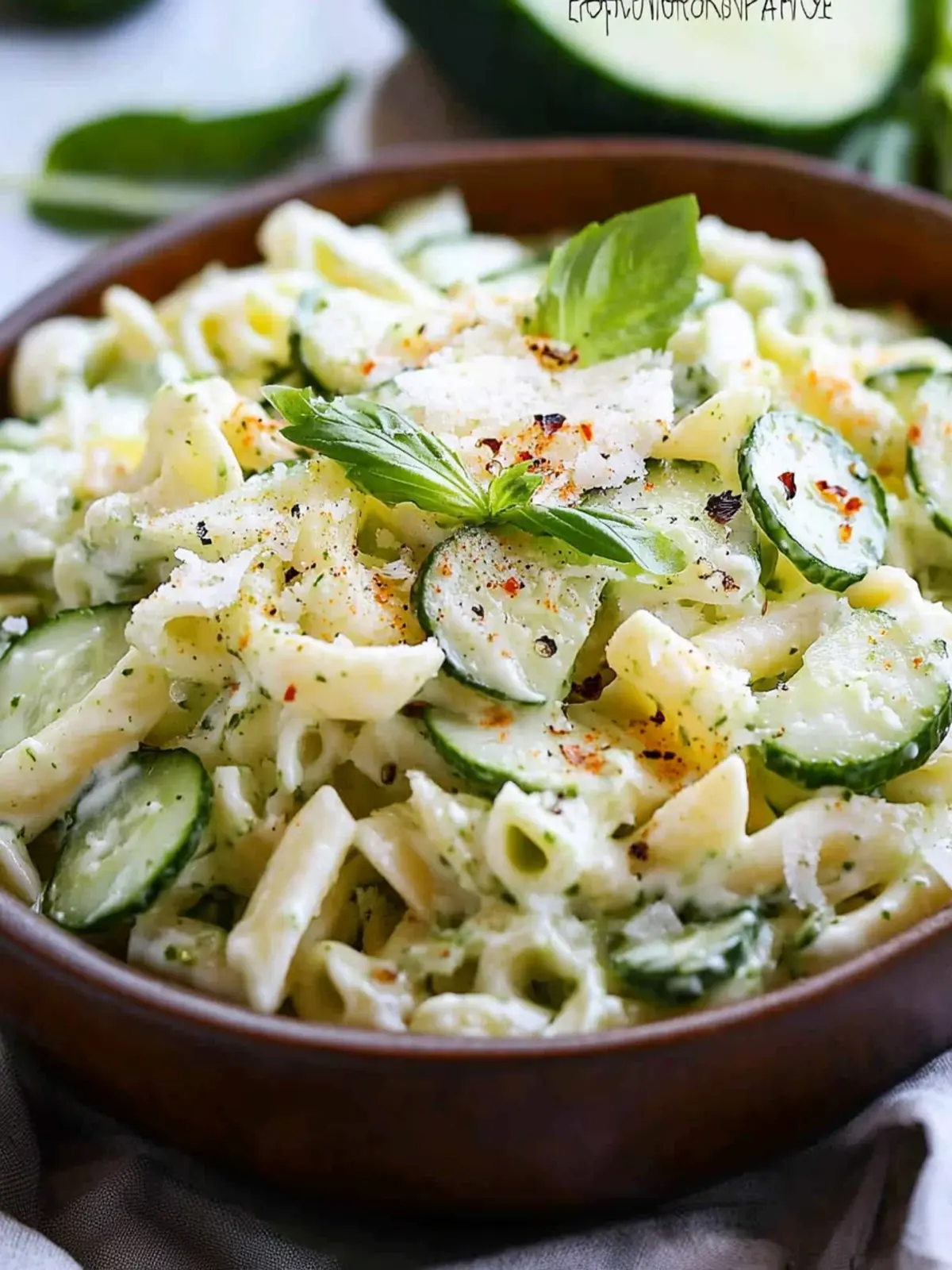 Creamy Cucumber Pasta Salad Perfect for Summer Gatherings 5 Creamy Cucumber Pasta Salad