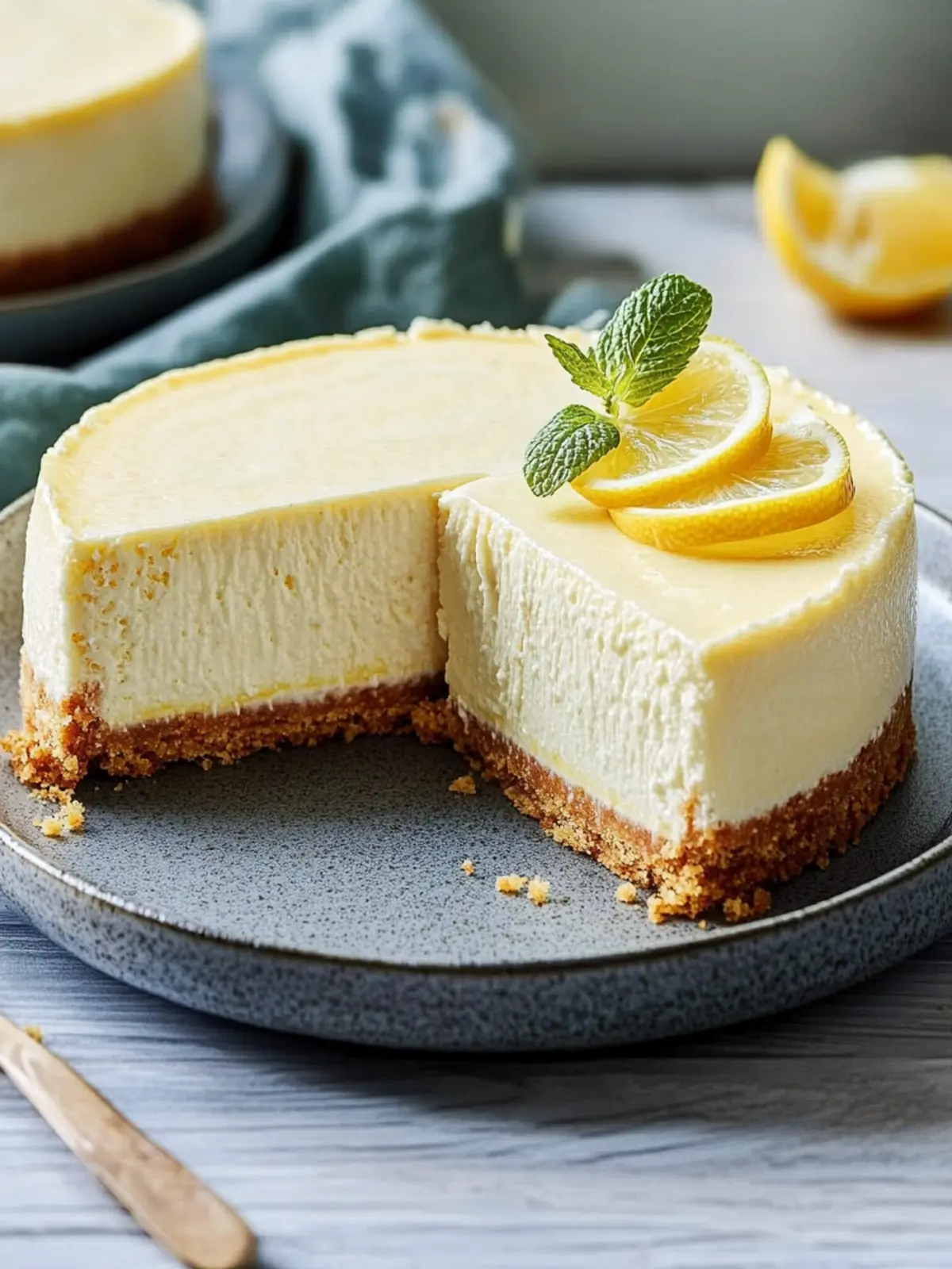 Lemon Cheesecake Recipe: A Creamy Spring Delight Awaiting You 2 Lemon Cheesecake Recipe