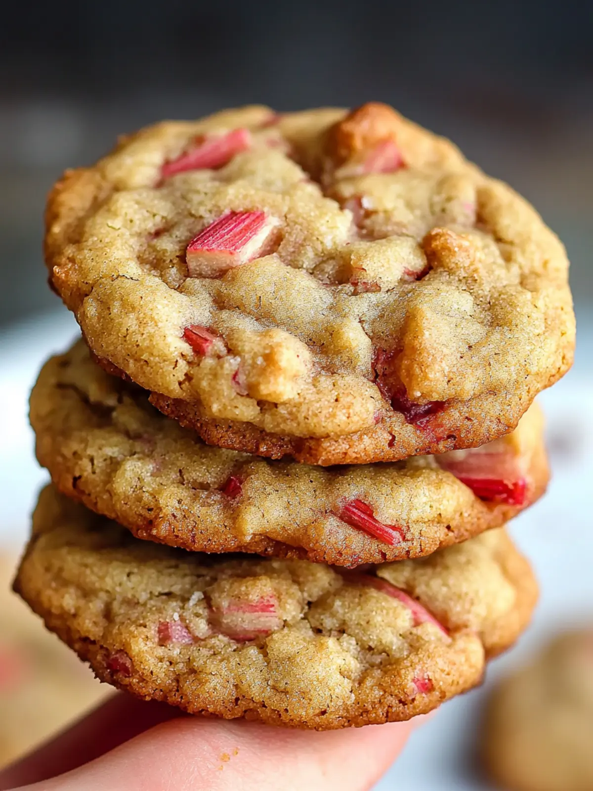 Delicious Rhubarb Cookies to Brighten Your Baking Day 3 Rhubarb Cookies