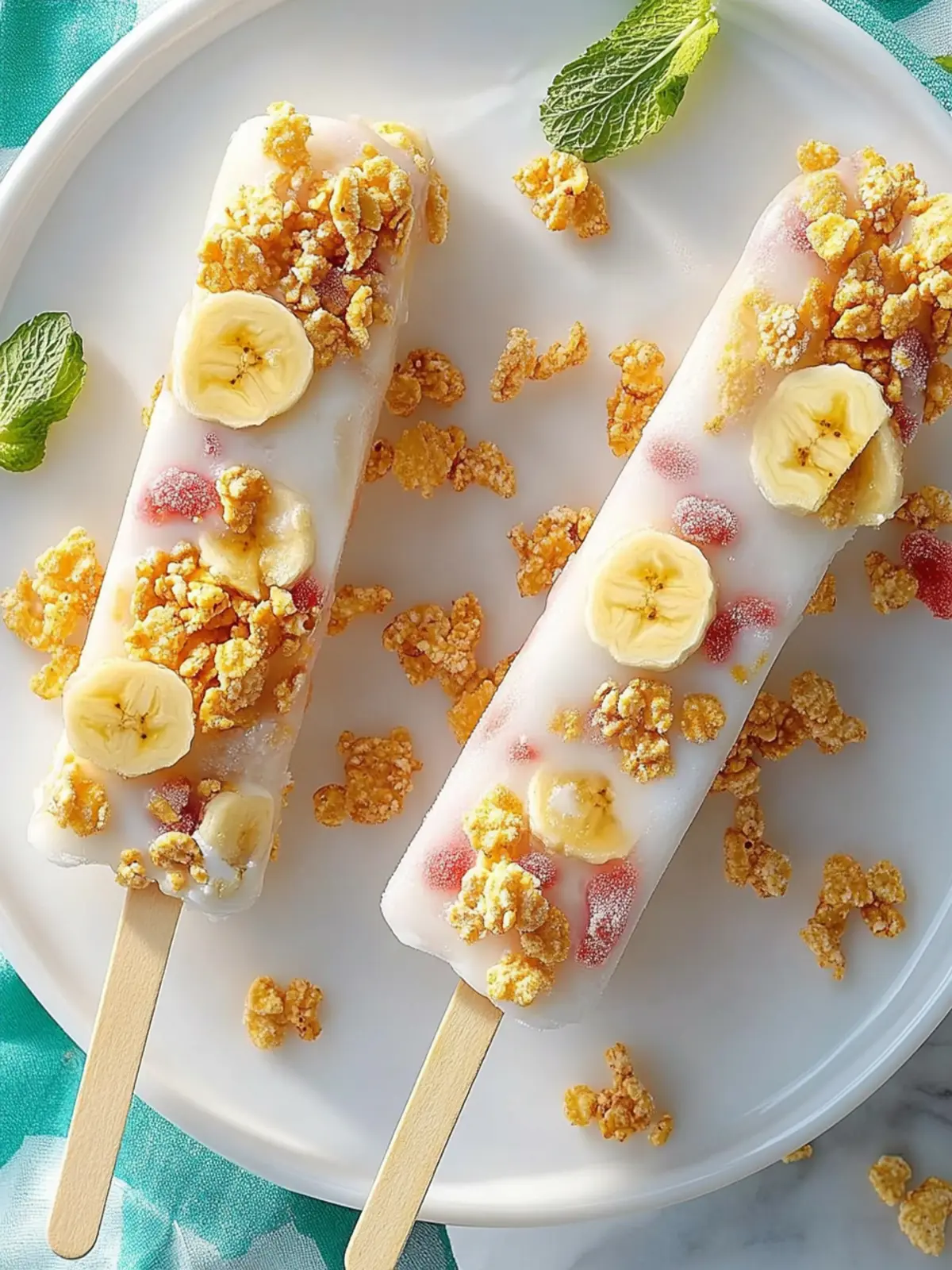 Frozen Banana Cereal Pops: The Ultimate Fun & Healthy Treat 2 Frozen Banana Cereal Pops