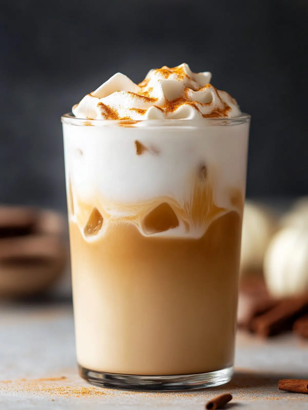 Savory Iced Pumpkin Spice Latte: Starbucks Copycat Recipe 5 Iced Pumpkin Spice Latte (Starbucks Copycat Recipe)