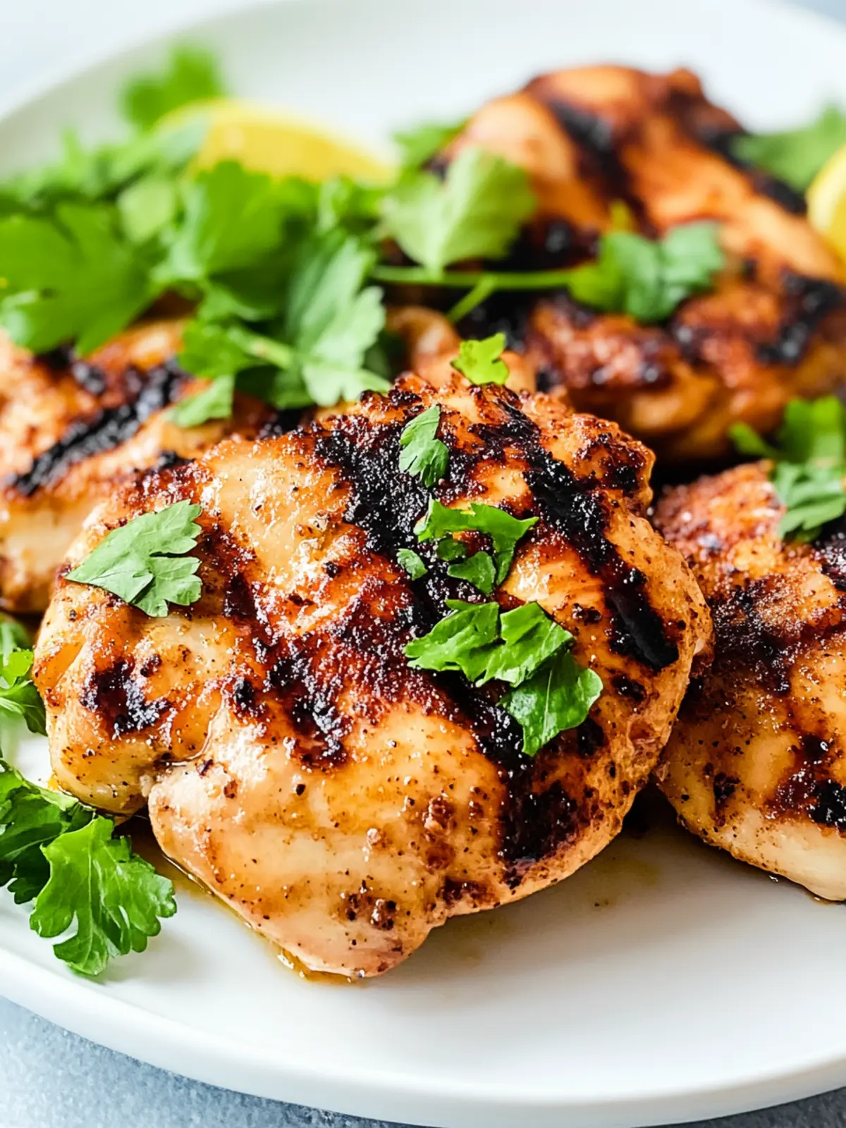 Sweet and Spicy Grilled Boneless Skinless Chicken Thighs Recipe 4 Grilled Boneless Skinless Chicken Thighs