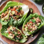 Savory Thai Lettuce Wraps with Creamy Avocado & Cauliflower Rice 7 Thai Lettuce Wraps