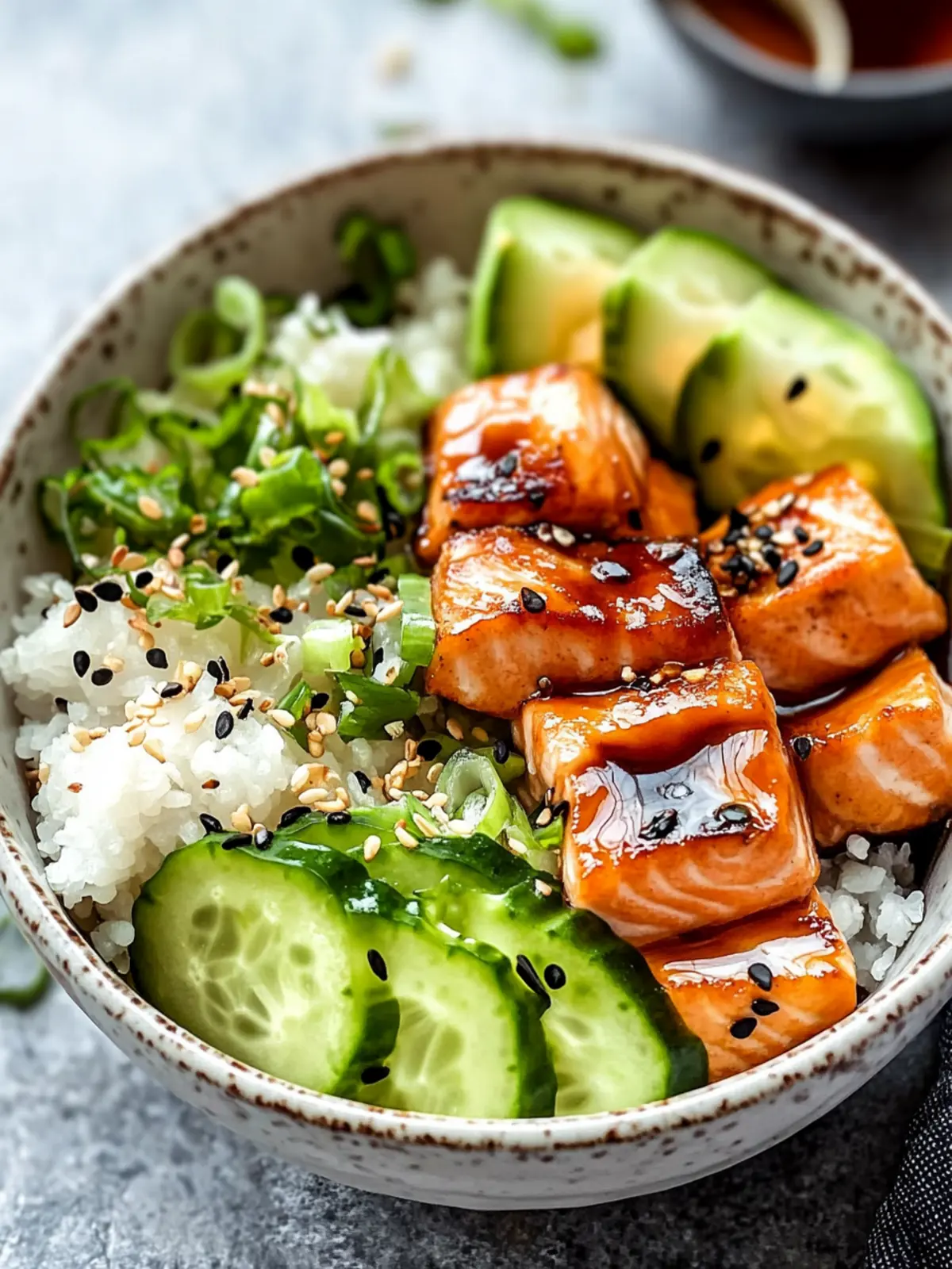 Delicious Honey Glazed Salmon Bowl: Quick & Healthy Dinner Magic 3 Honey Glazed Salmon Bowl: Quick, Healthy & Delicious Dinner