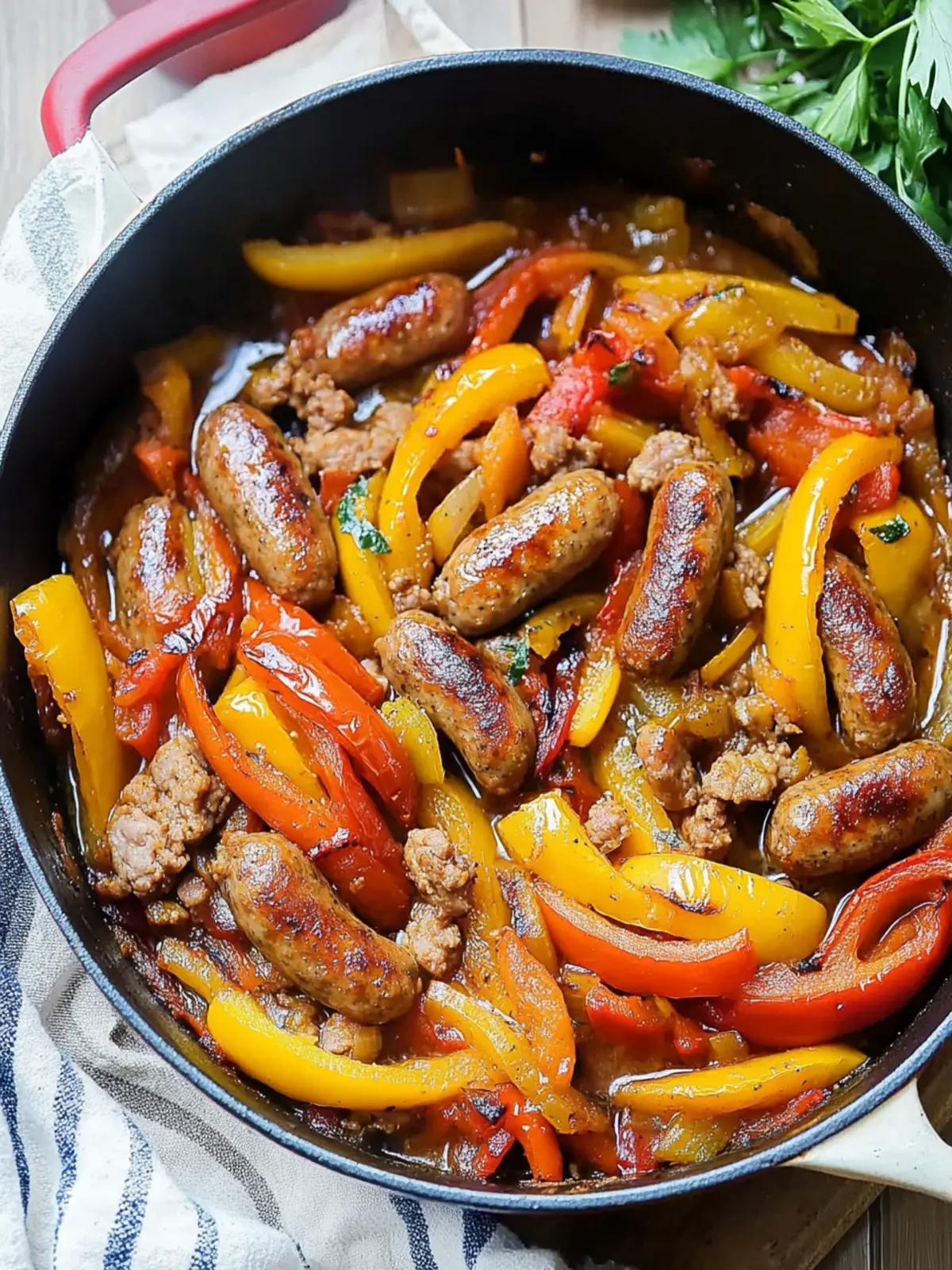 One Pot Sausage and Peppers: The Ultimate Weeknight Comfort Meal 3 One Pot Sausage and Peppers