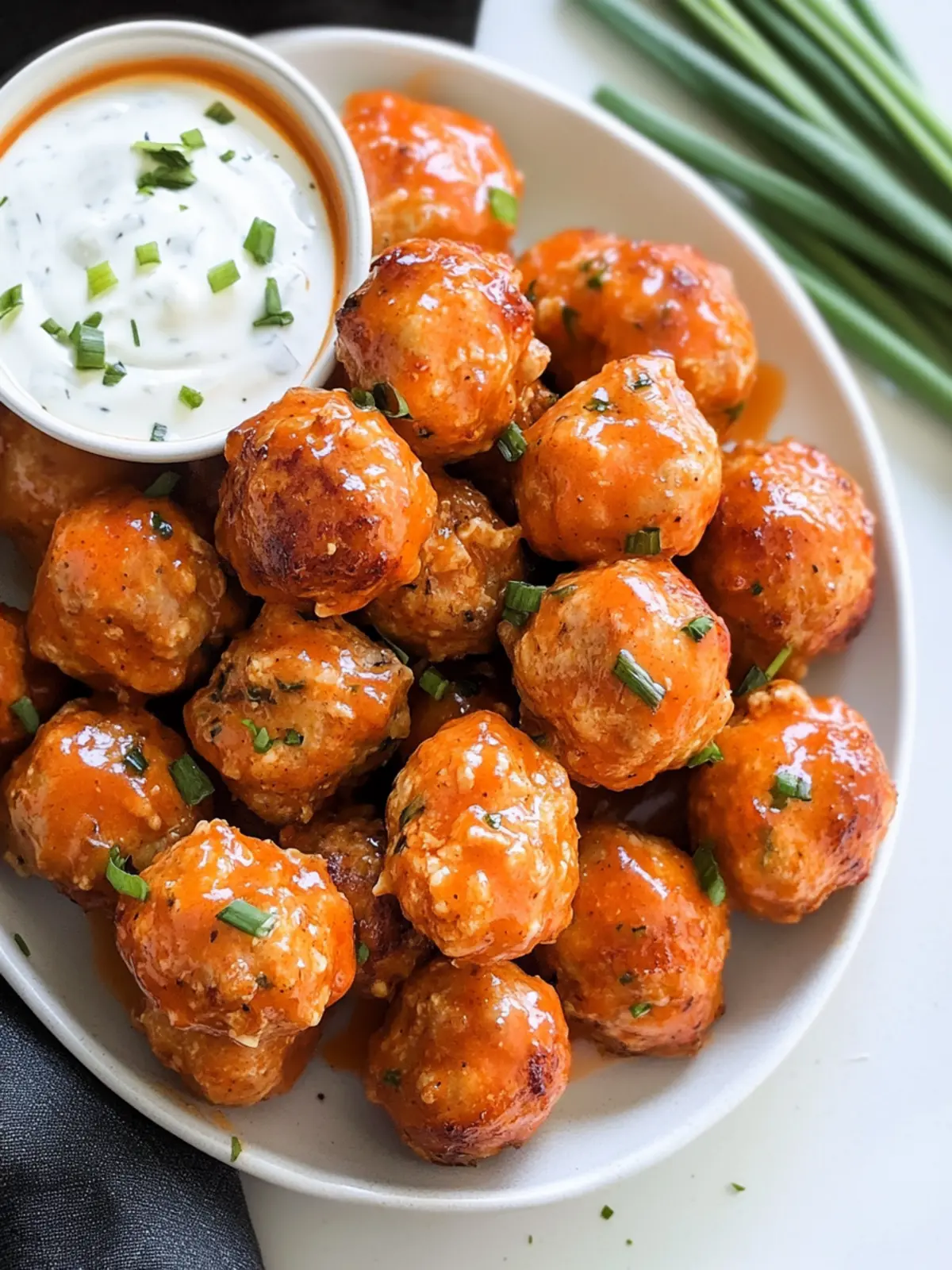 Spicy Buffalo Chicken Meatballs for Game Day Flavor Explosion 2 Buffalo Chicken Meatballs