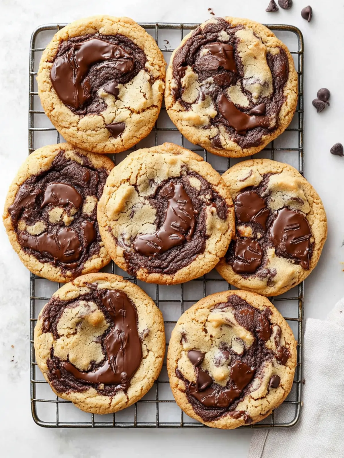 Decadent Peanut Butter Chocolate Swirl Cookies You'll Love 2 Peanut Butter Chocolate Swirl Cookies