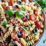 Deliciously Refreshing Pizza Pasta Salad for Your Summer BBQ 6 Pizza Pasta Salad