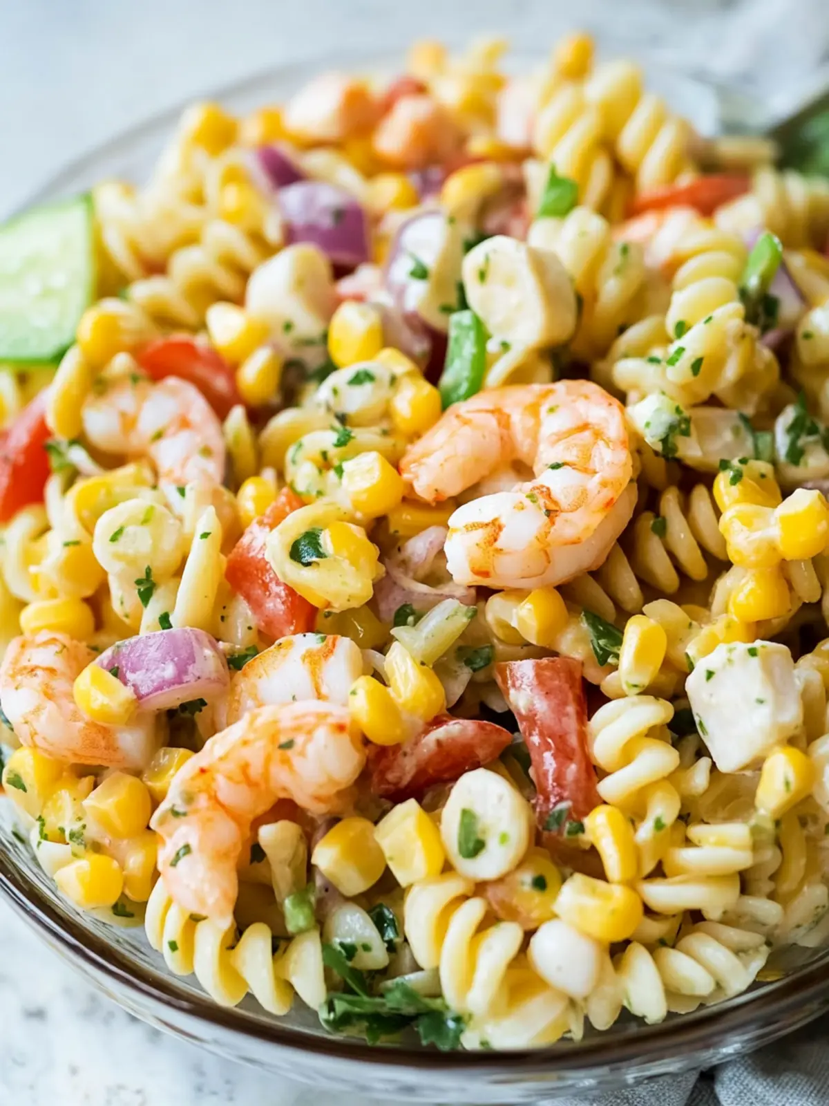 Corn and Seafood Pasta Salad Recipe: Your New Potluck Favorite 3 Corn and Seafood Pasta Salad Recipe
